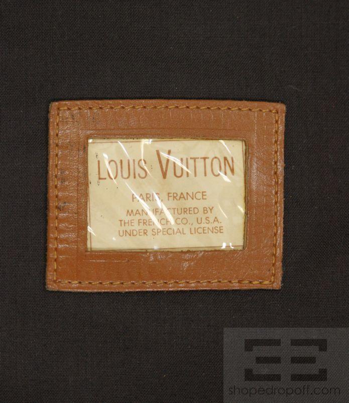 Louis Vuitton Vintage French Company Rolling Garment Bag RARE