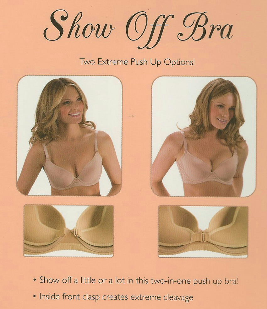 NEW FASHION FORMS Two Extreme Push Up SHOW OFF Underwire Bra ...