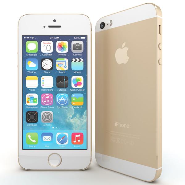 Details about Apple iPhone 5S ATT Smartphone No Contract- Gold, 32GB ...