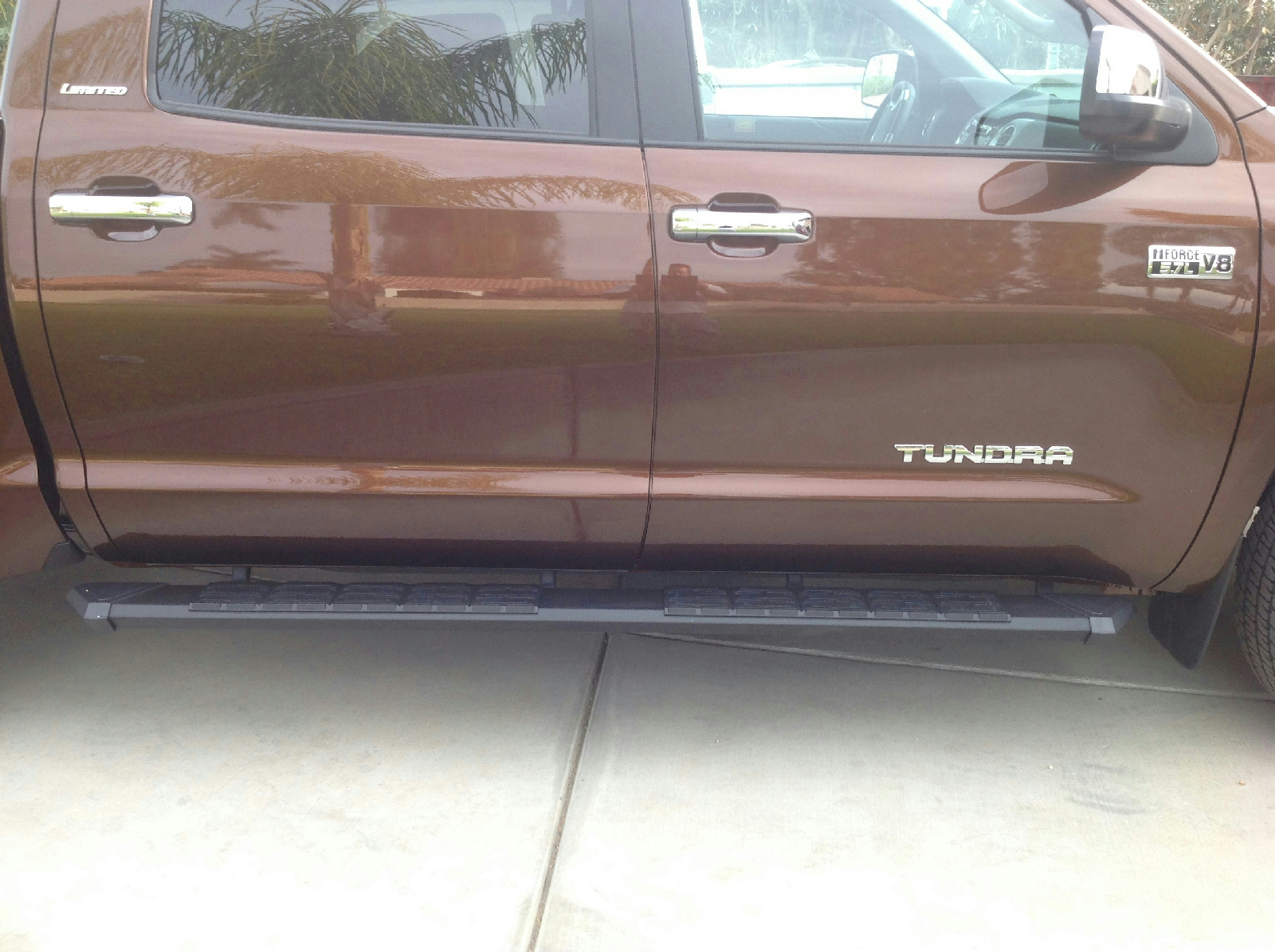 2014 TOYOTA TUNDRA DOUBLE CAB BLACK POWDER COATED RUNNING BOARDS/ 00016-34039 | eBay Running Boards For 2014 Toyota Tundra Double Cab