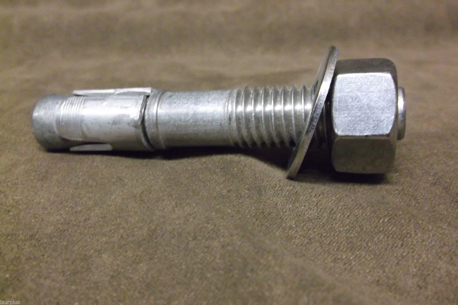 Hilti KB3 Stainless Steel 1/2"x3-3/4" Concrete Anchors Part # 282569 1 2 Stainless Steel Concrete Anchors