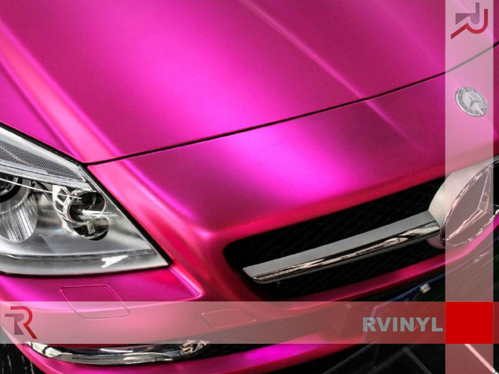 Rwraps Matte Chrome Vinyl Wrap Sheet Film Roll for Hood Roof Liners /& More