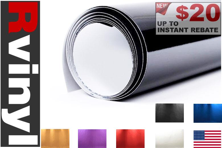 Rwraps Chrome Mirror Vinyl Wrap Sheet Roll For Floor Mat Liners Image Is Loading Rwraps Chrome Mirror Vinyl Wrap Sheet Roll