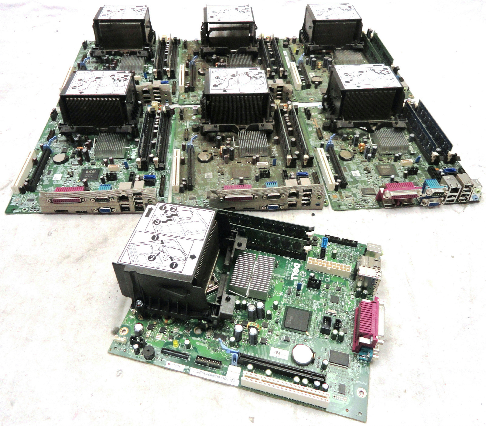 7x Dell Desktop Motherboards for OptiPlex 780 and 745. | eBay