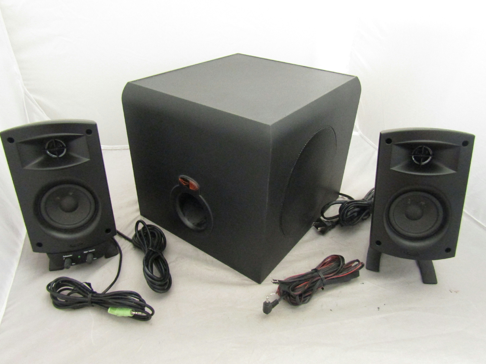 klipsch promedia 2.1 satellite speakers