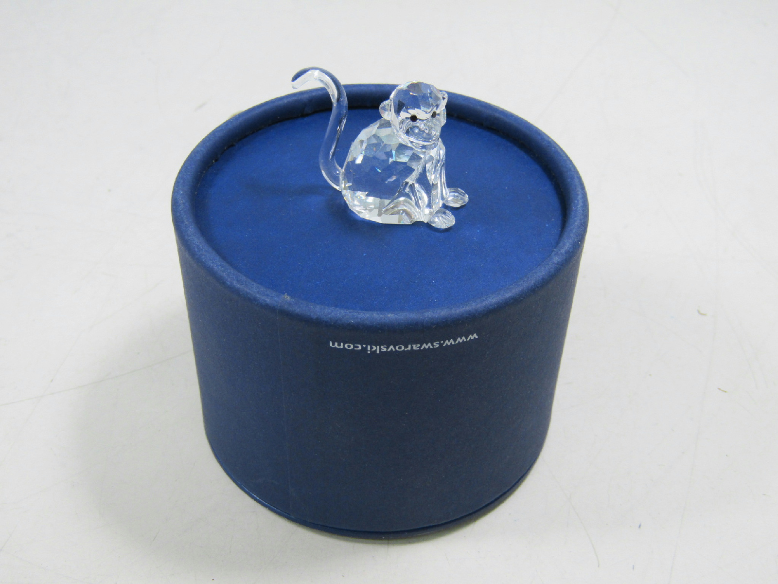 Swarovski Crystal Trinket Monkey Small Decoration Figurine in Box