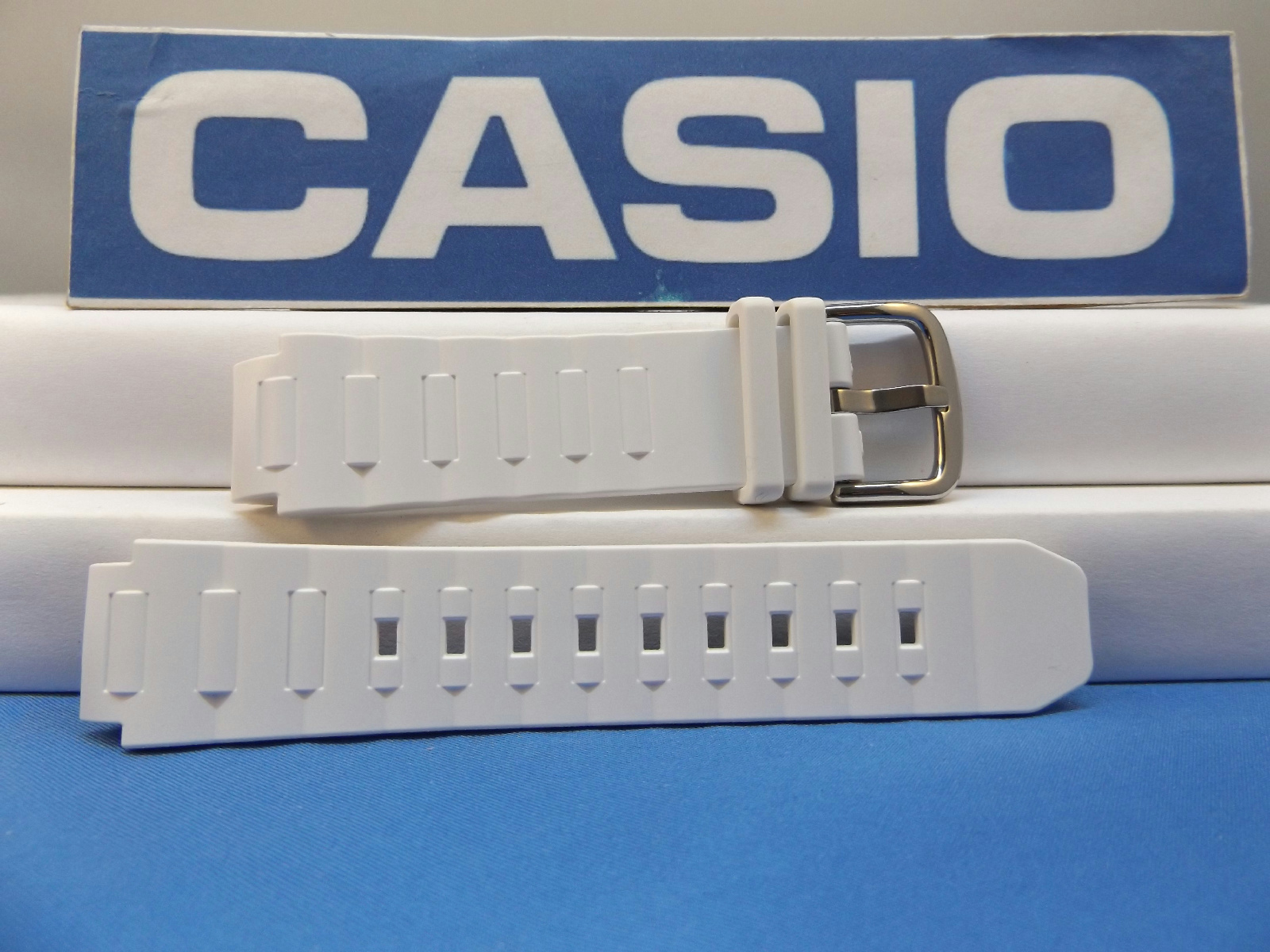 Casio Watch Band BGA-150 -7 White Baby 