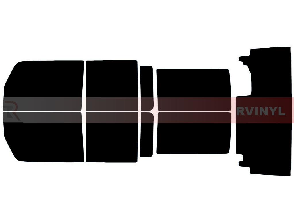 Rtint Precut Window Tint Kit for Jeep Wrangler 20112017 (4 Door