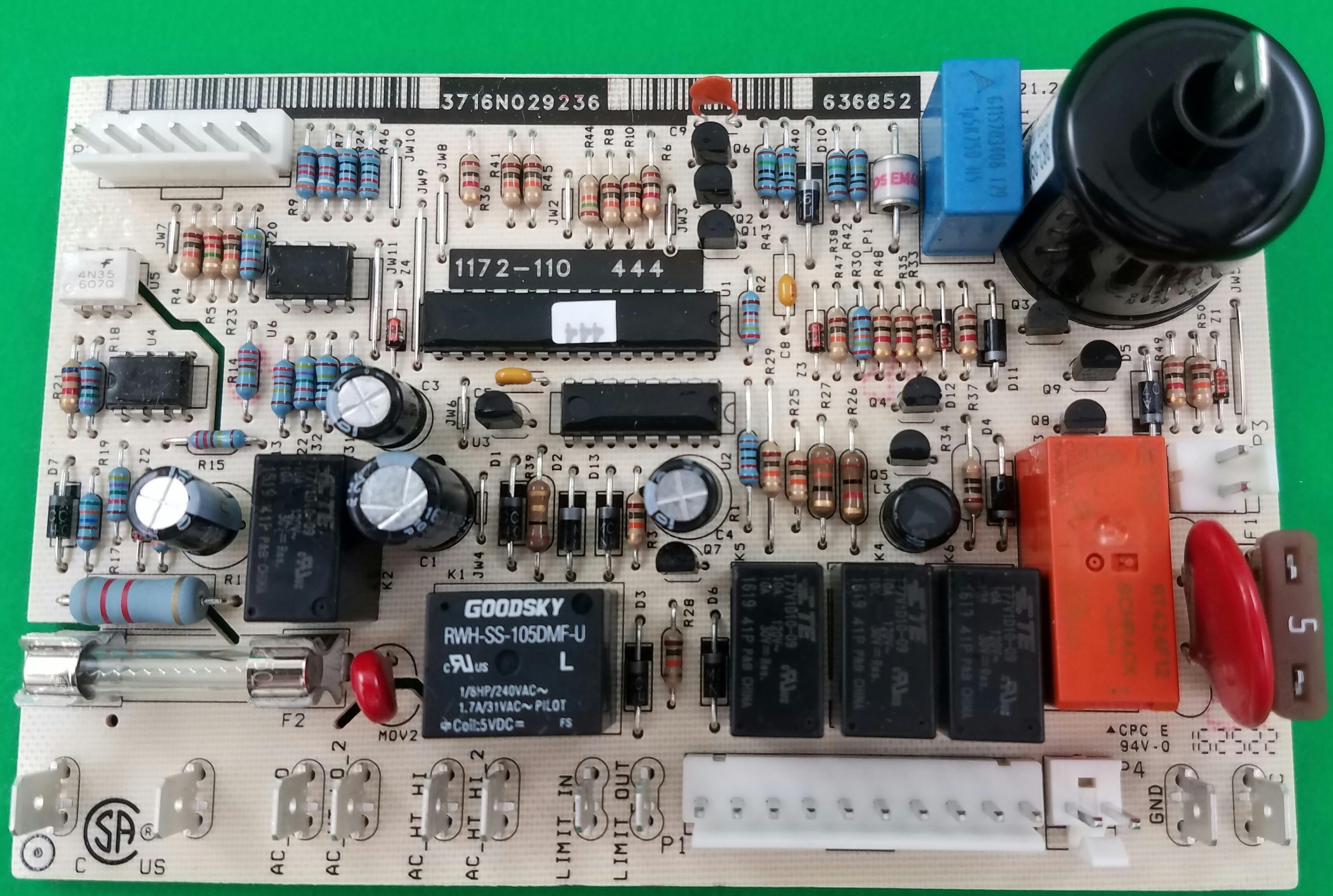 PWY Norcold 636852 RV Refrigerator Control PC Board PolarMax 2118