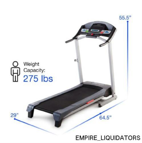 Pallet - Weslo Cadence 5.9 Treadmill WLTL29609 With Assorted Workout Equipment