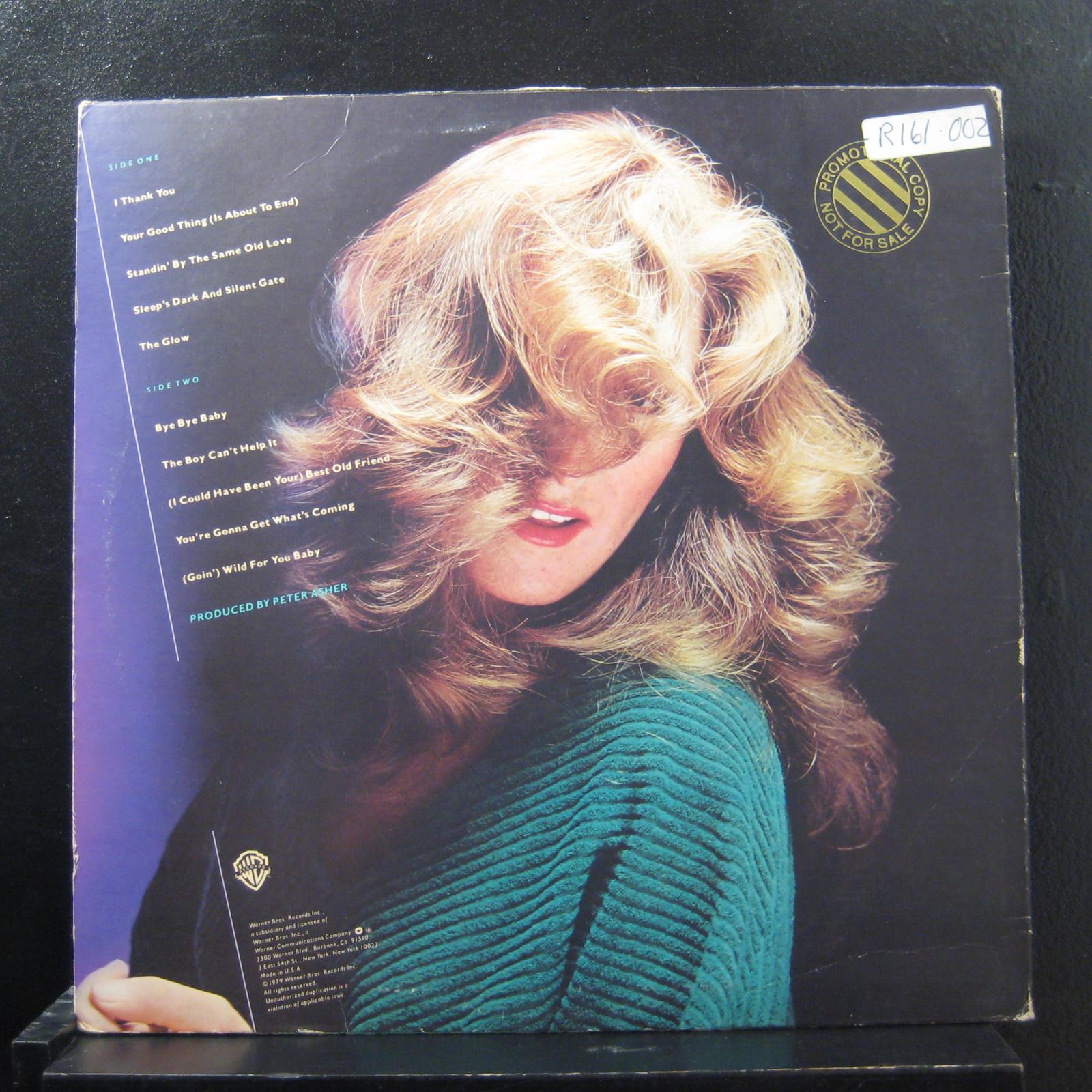 Bonnie Raitt - The Glow LP VG+ HS 3369 Warner Promo 1979 Vinyl Record ...