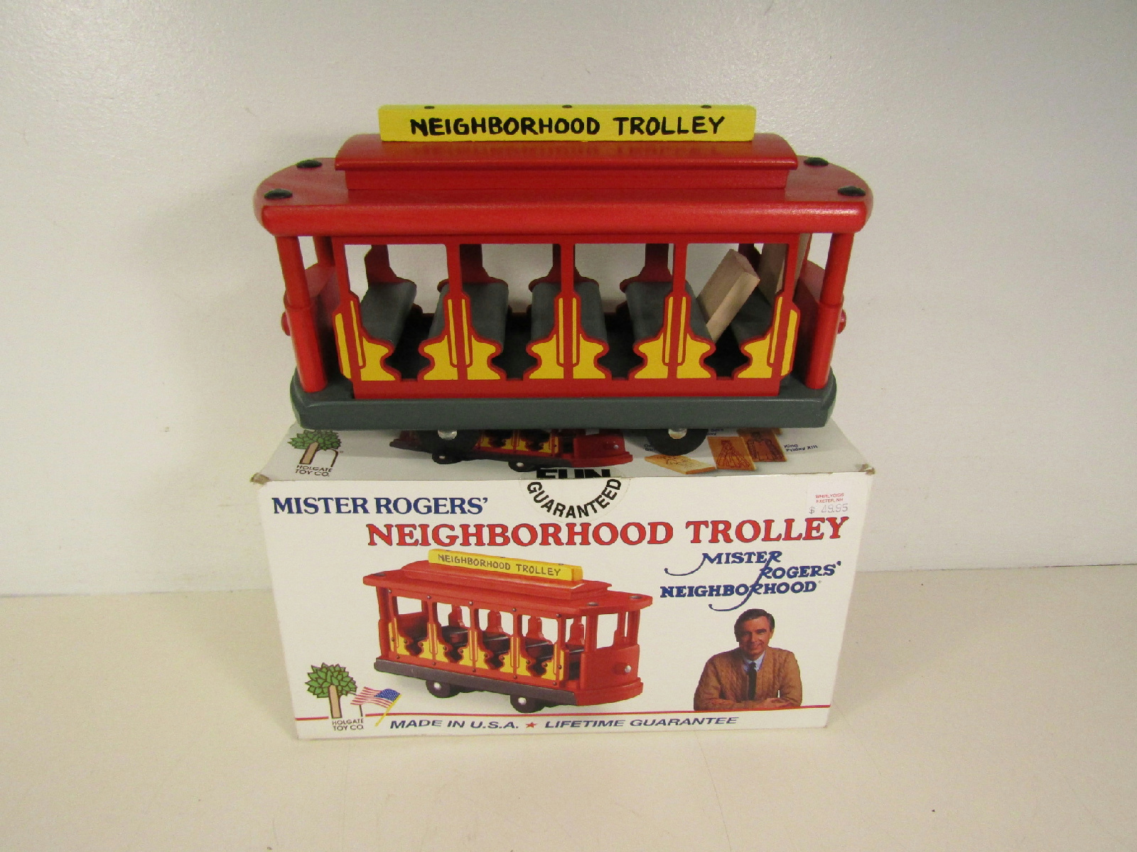 Vintage Holgate Toy Co. Mister Rogers' Neighborhood Trolley Wooden ...